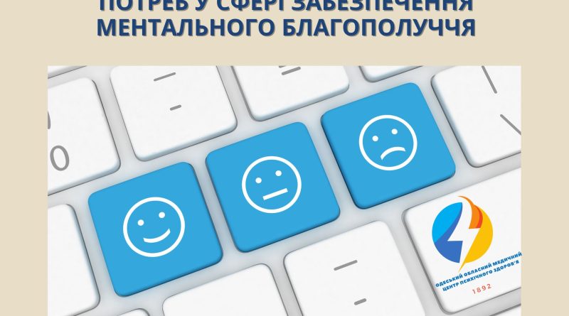 Долучайтесь до опитування щодо потреб у сфері ментального здоровʼя